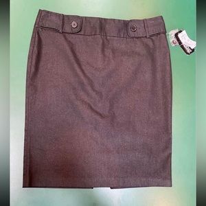 NWT Black Pencil Skirt, Size 13